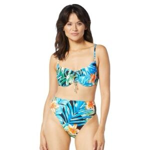 NWT Coco Reef Amour Bra Sized Underwire Bikini Top - 32/34 D